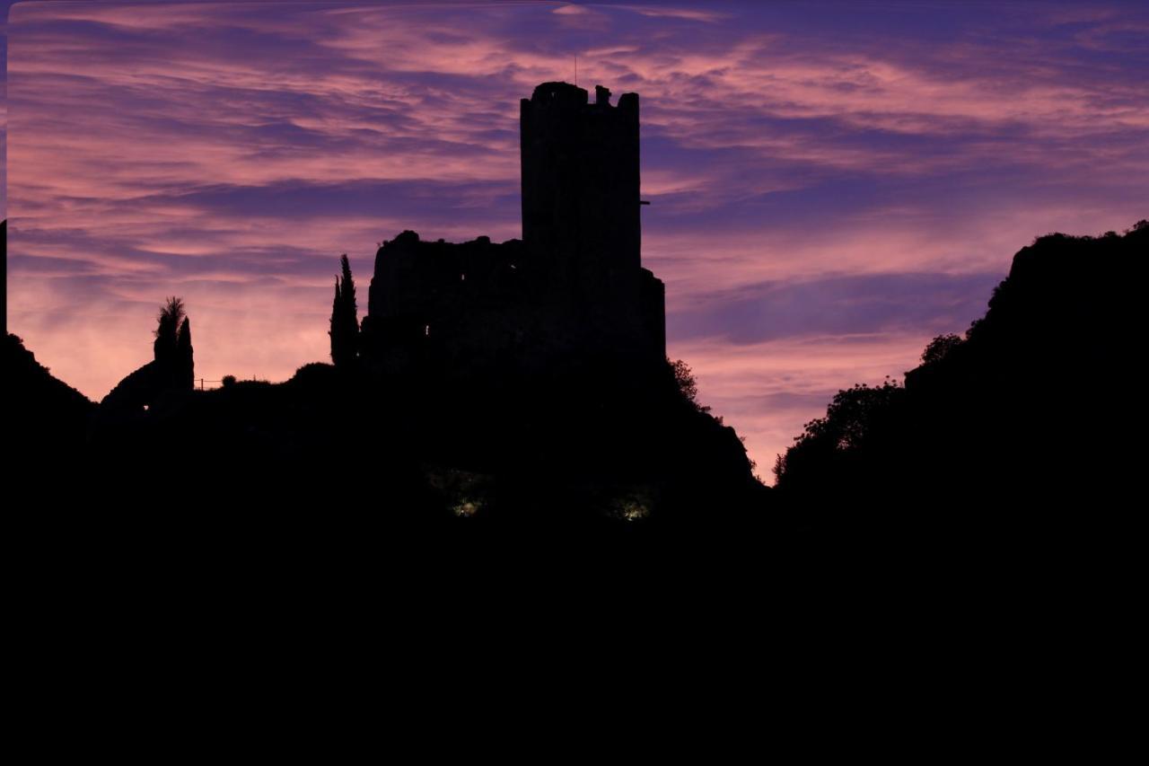 4 Star Cabaret Lastours 4 Chateaux Amazing Cathar Landmark Private Luxury 4 Star Air Conditioned Terrasse With Views Exteriör bild